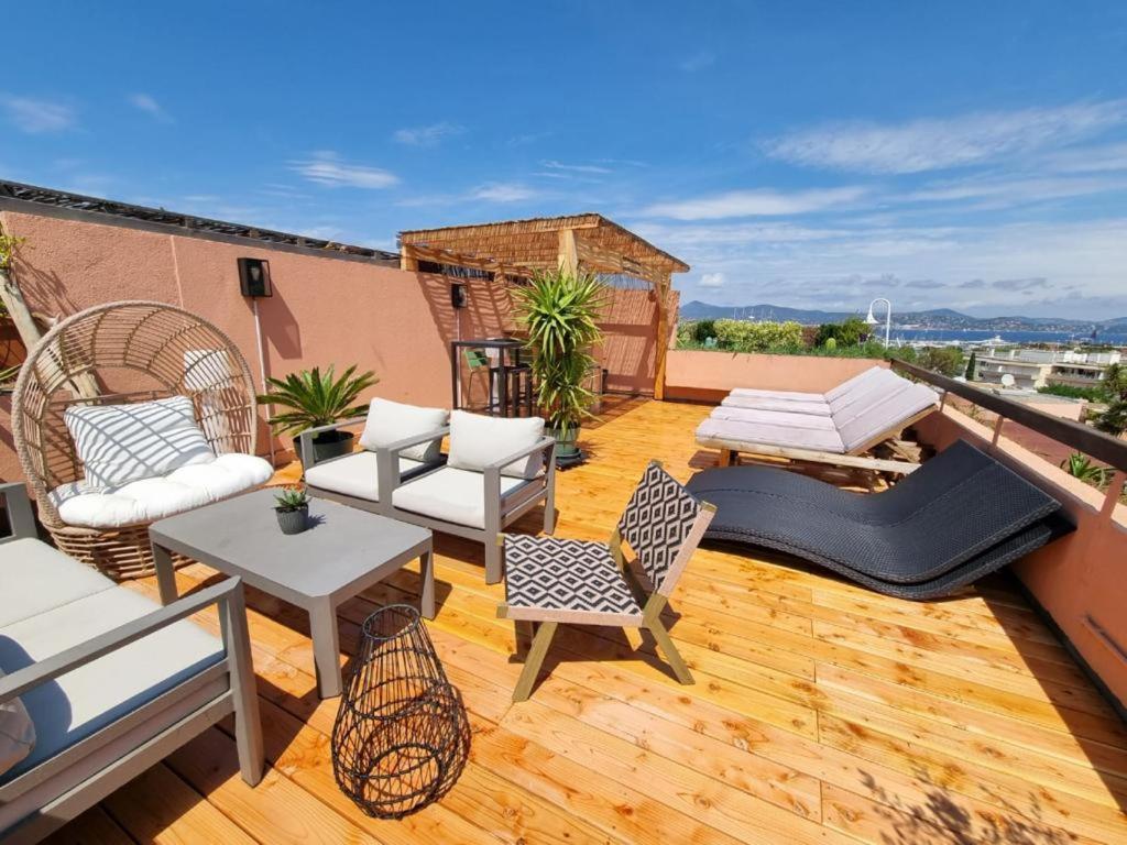 Superbe Appartement Avec Rooftop Prive Saint-Tropez Dış mekan fotoğraf